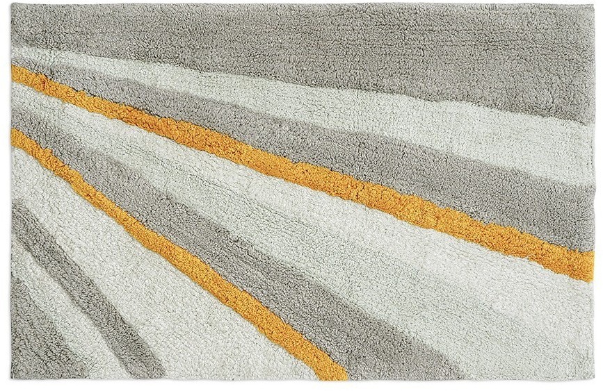 Коврик для ванной из хлопка с рисунком tulip field из коллекции terra, 50х80 см (76144)