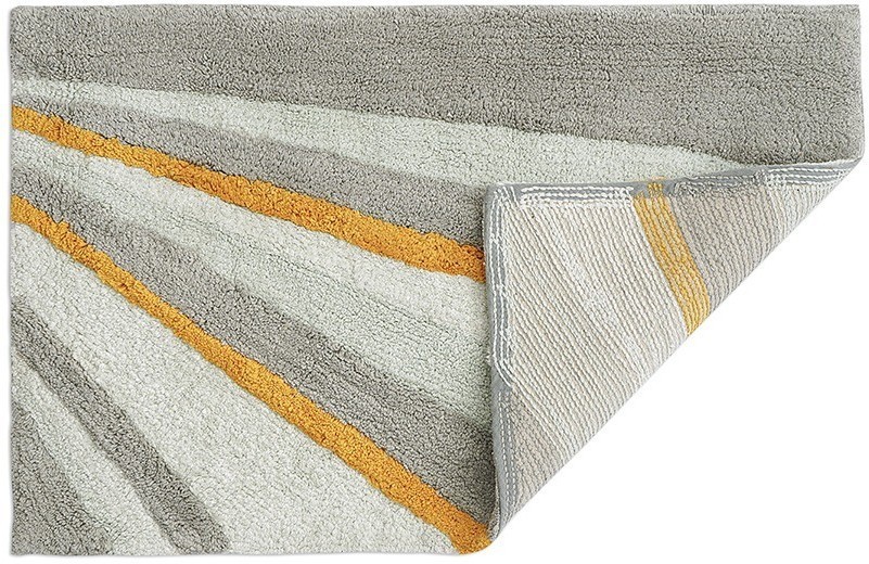 Коврик для ванной из хлопка с рисунком tulip field из коллекции terra, 50х80 см (76144)