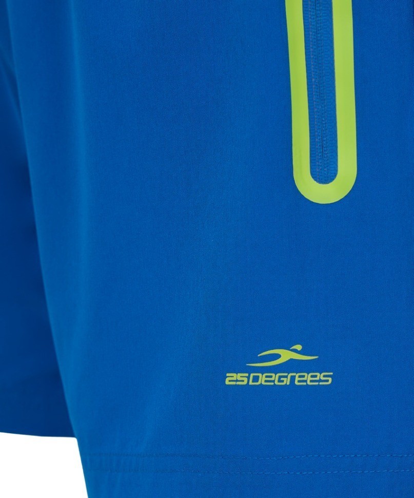 Шорты для плавания 25DEGREES Splash Blue/Lime, полиэстер (2115623)