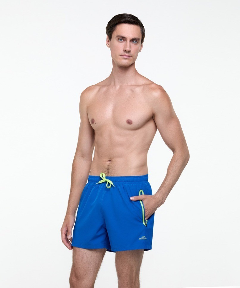 Шорты для плавания 25DEGREES Splash Blue/Lime, полиэстер (2115623)