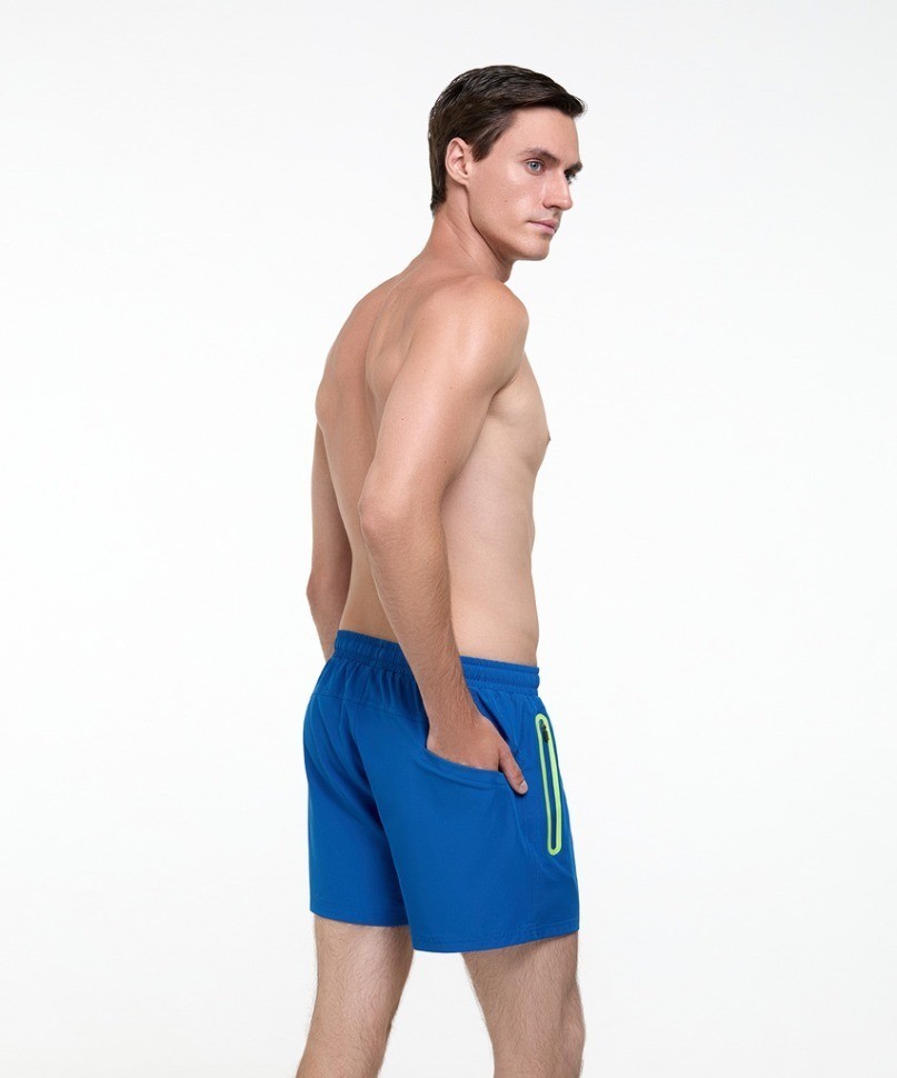 Шорты для плавания 25DEGREES Splash Blue/Lime, полиэстер (2115623)