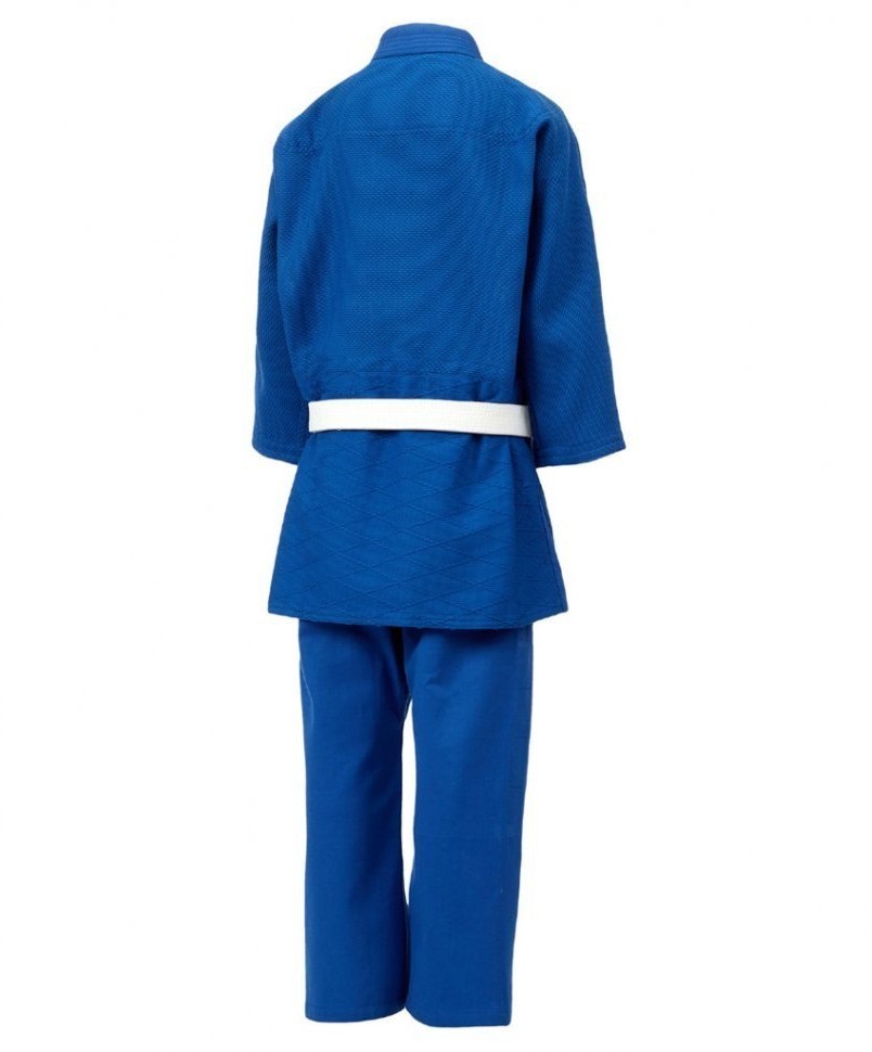 Кимоно для дзюдо JSTT-10761, синий, р.0/130 (861157)