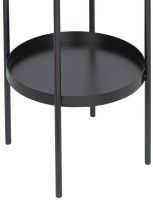 Подставка под цветочные горшки cedroni, 65 см, черная (71103)