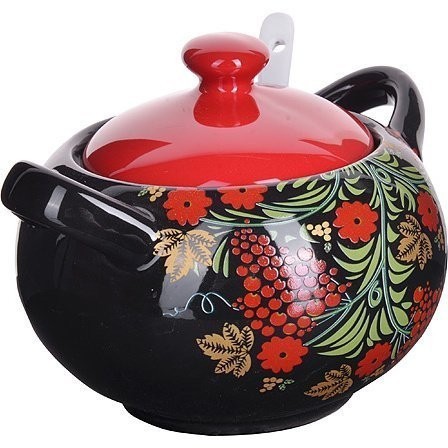 Сахарница 3пр 375мл Рябина LR (28394)