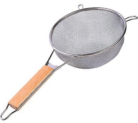 Сито с деревянной ручкой 18 см (4016)