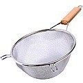 Сито с деревянной ручкой 18 см (4016)