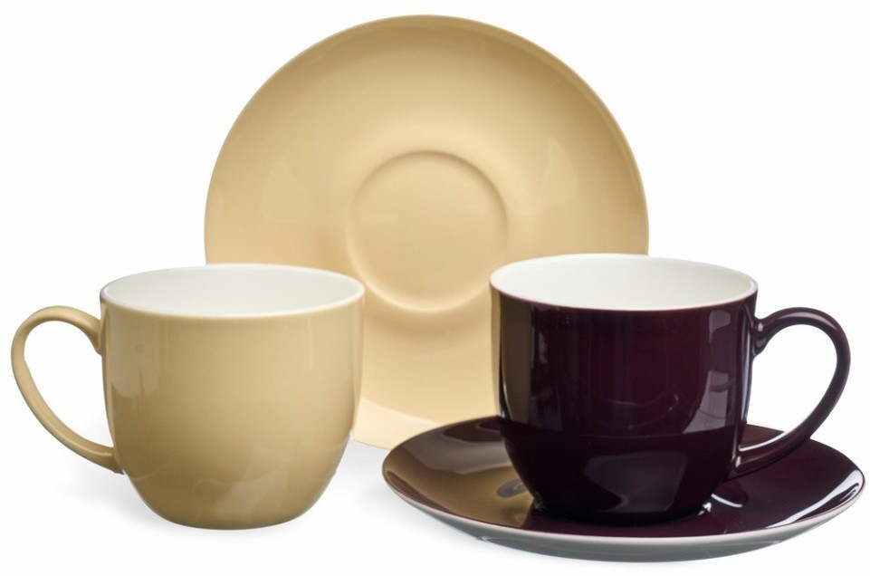 Чайный набор lefard "tet-a-tet" на 2 пер. 4 пр. 300 мл (416-115)