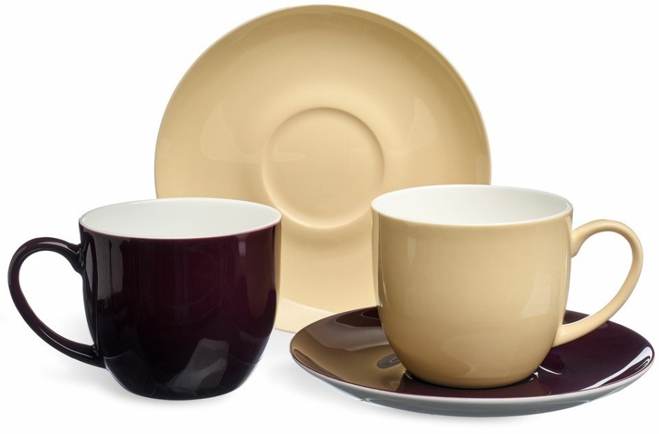 Чайный набор lefard "tet-a-tet" на 2 пер. 4 пр. 300 мл (416-115)