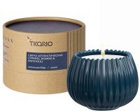 Свеча ароматическая cypress, jasmine &amp; patchouli из коллекции edge, синий, 30 ч (75640)