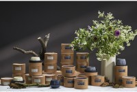 Свеча ароматическая cypress, jasmine &amp; patchouli из коллекции edge, синий, 30 ч (75640)