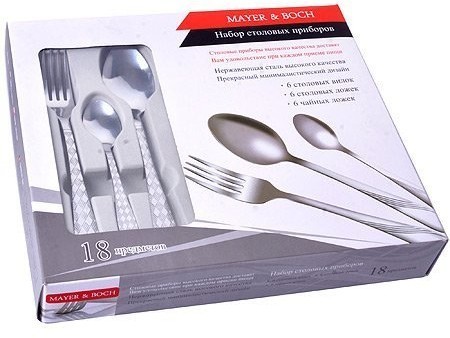 Набор столовых приборов 18пр. Mayer&Boch (30407)