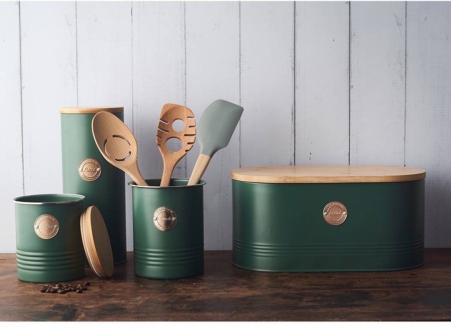 Банка для кофе living, 1 л, зеленая (73401)