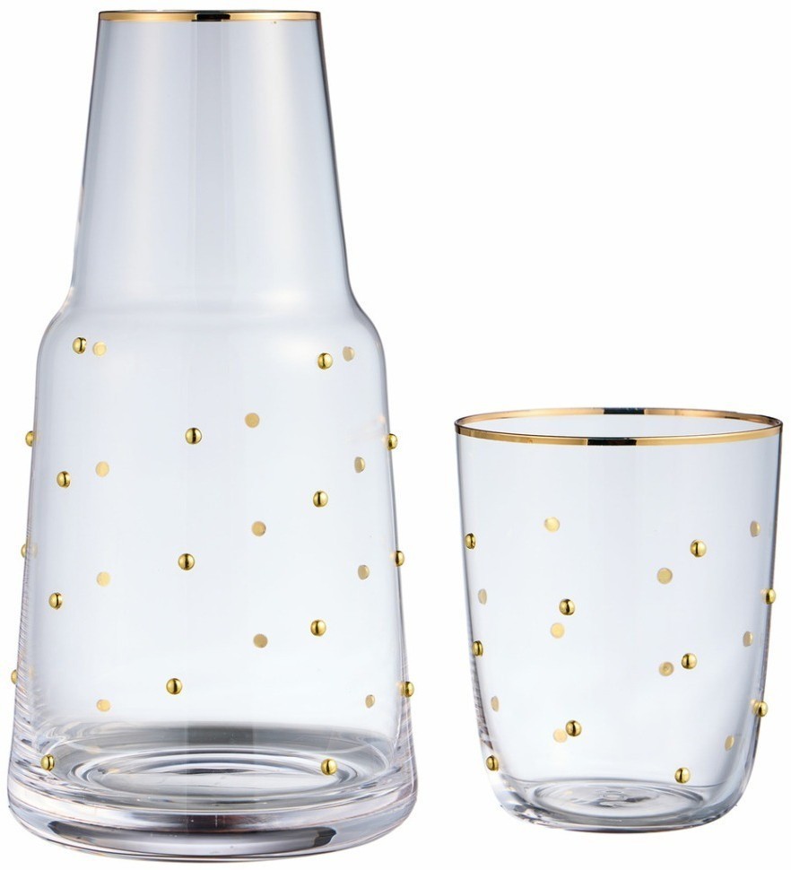 Графин с крышкой-стаканом "goldy" 890/330 мл Lefard (685-139)