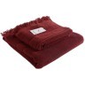 Полотенце для рук декоративное с бахромой бордового цвета essential, 50х90 см (63355)