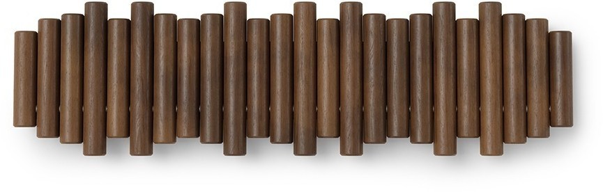 Вешалка настенная picket, 8 крючков, состаренный грецкий орех (79960)