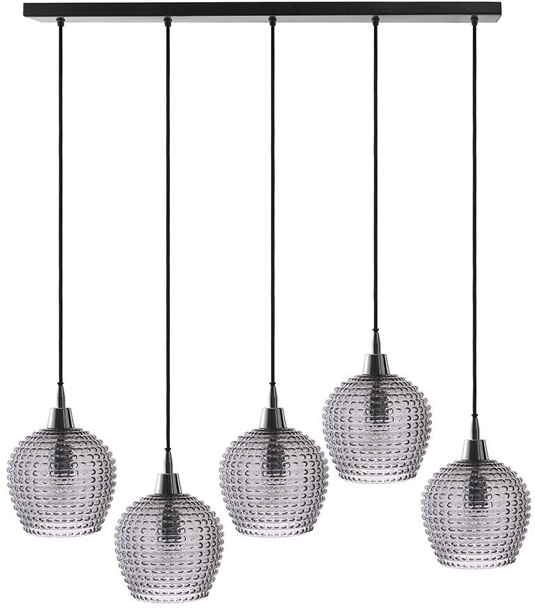 Светильник подвесной каскадный aurora, 110х18 см, серый (76561)