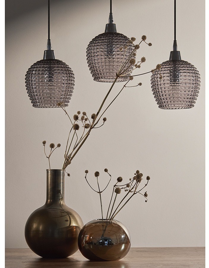 Светильник подвесной каскадный aurora, 110х18 см, серый (76561)