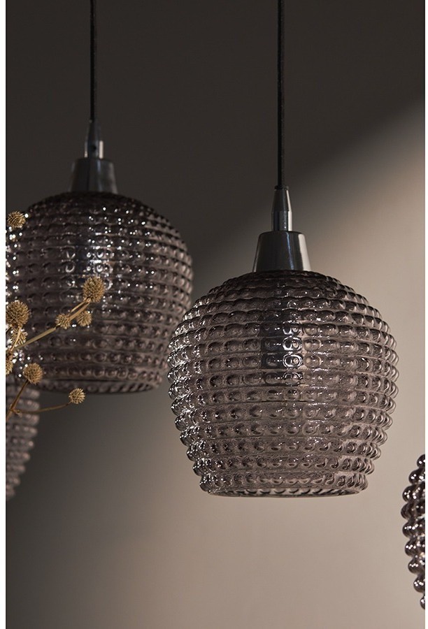 Светильник подвесной каскадный aurora, 110х18 см, серый (76561)