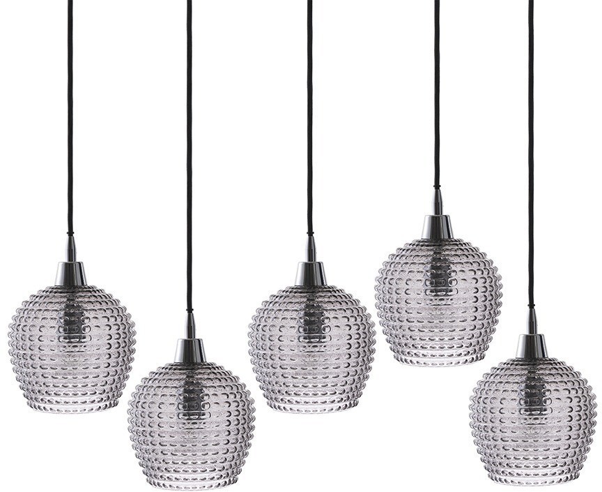 Светильник подвесной каскадный aurora, 110х18 см, серый (76561)