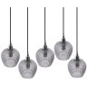 Светильник подвесной каскадный aurora, 110х18 см, серый (76561)