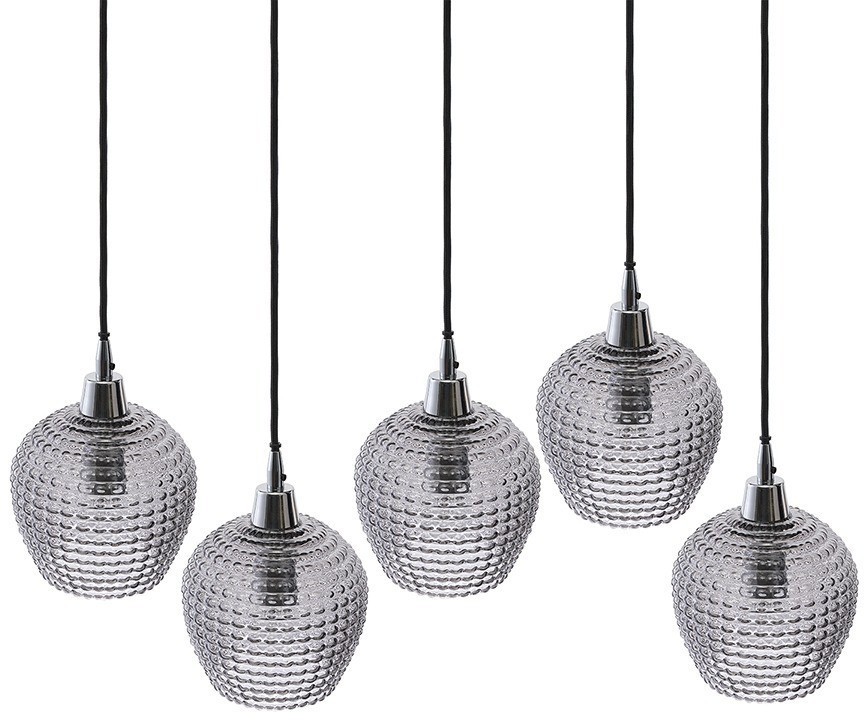 Светильник подвесной каскадный aurora, 110х18 см, серый (76561)