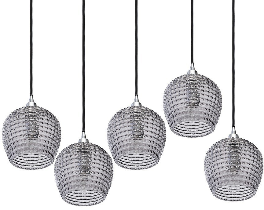 Светильник подвесной каскадный aurora, 110х18 см, серый (76561)