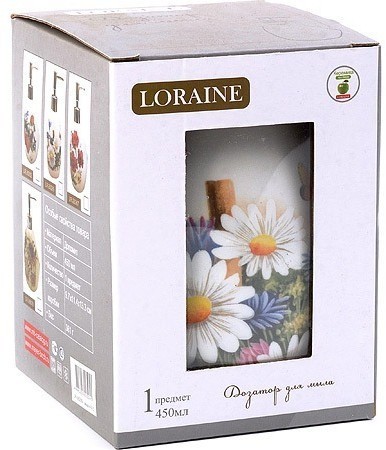 Дозатор для мыла 400 мл LORAINE (26299)