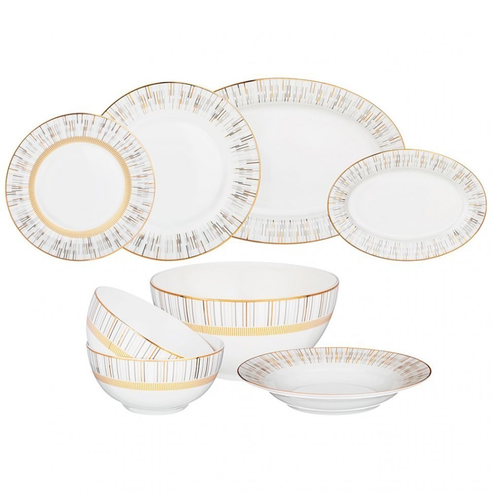 Столовый сервиз lefard "aurora" на 6 пер. 23 пр. (440-261)