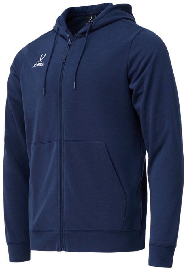 Худи на молнии JOGEL ESSENTIAL Cotton Zip Hoodie, темно-синий (2115310)