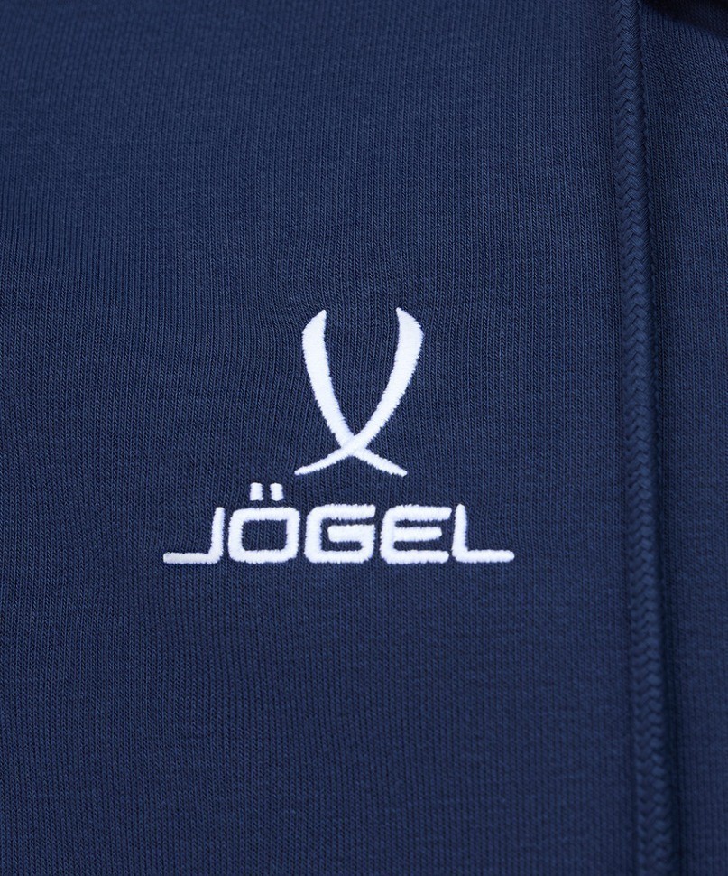 Худи на молнии JOGEL ESSENTIAL Cotton Zip Hoodie, темно-синий (2115310)