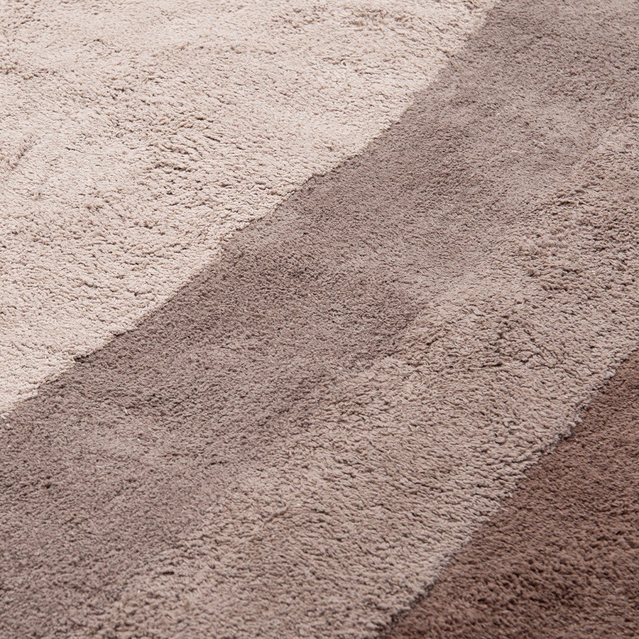 Ковер из хлопка с рисунком rice plantation из коллекции terra, 120х180 см (74495)