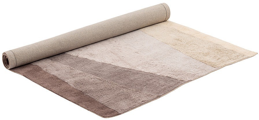 Ковер из хлопка с рисунком rice plantation из коллекции terra, 120х180 см (74495)