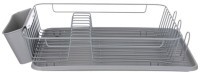 Сушилка для посуды серая 42,5*30,5*10 см (кор-6шт) Agness (917-102)