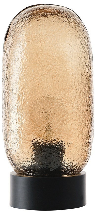 Светильник настольный frozen light, D13х27 см, янтарный (76517)