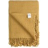 Плед из шерсти цвета охры из коллекции essential, 130х180 см (77088)