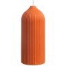 Свеча декоративная оранжевого цвета из коллекции edge, 16,5см (74329)