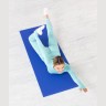 Коврик для йоги и фитнеса STARFIT FM-101, PVC, 183x61x0,8 см, темно-синий (2103968)