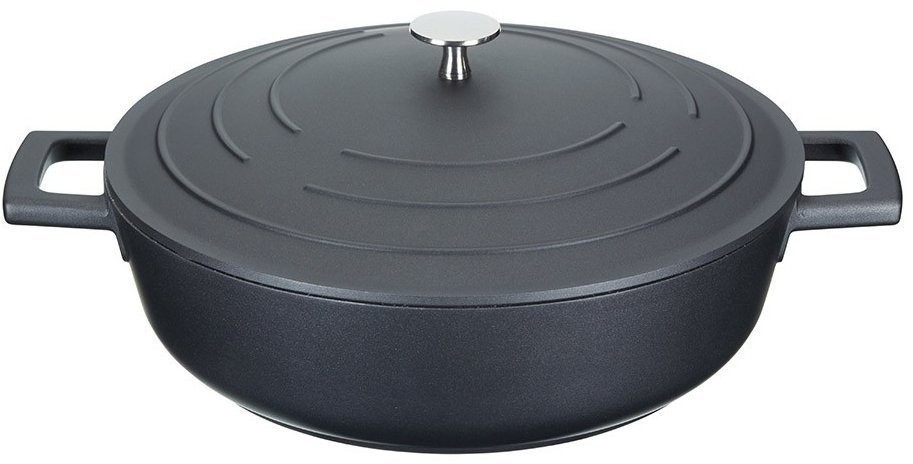 Kitchen Craft Жаровня 28 см литой алюминий MasterClass MCMSCRD28