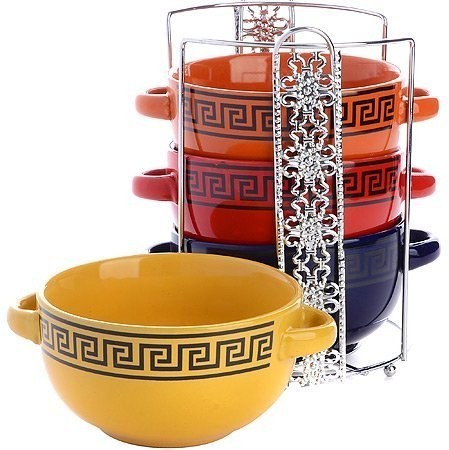 Набор супниц 5 предметов 540 мл LORAINE (27147)