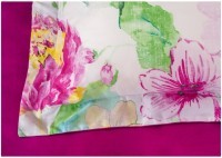 Кпб 1,5 сп  &quot;тропикана&quot;,х/б100%, белый+фуксия, под150х215 -1шт., пр180х220 -1шт., нав 70х70х5-2шт SANTALINO (985-245)