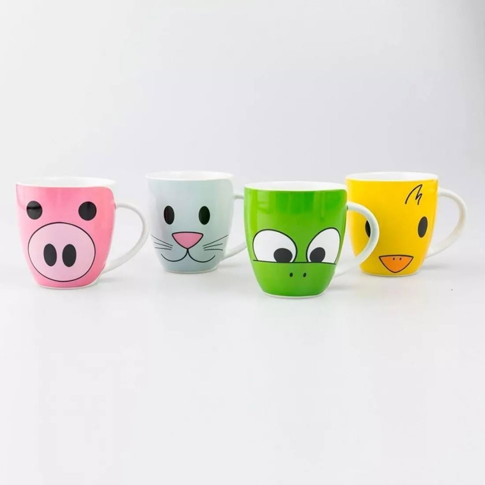 Koenitz Набор из 4 кружек "Зоопарк" 11 5 120 1701