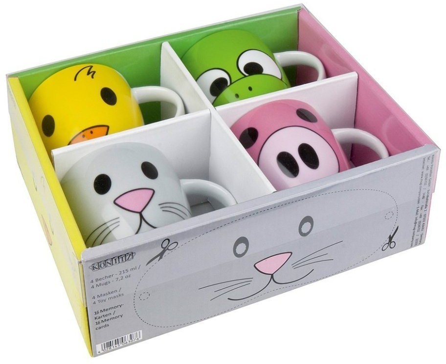 Koenitz Набор из 4 кружек "Зоопарк" 11 5 120 1701