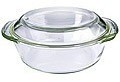 Кастрюля из термостойкого стекла 2 л LORAINE (29700)