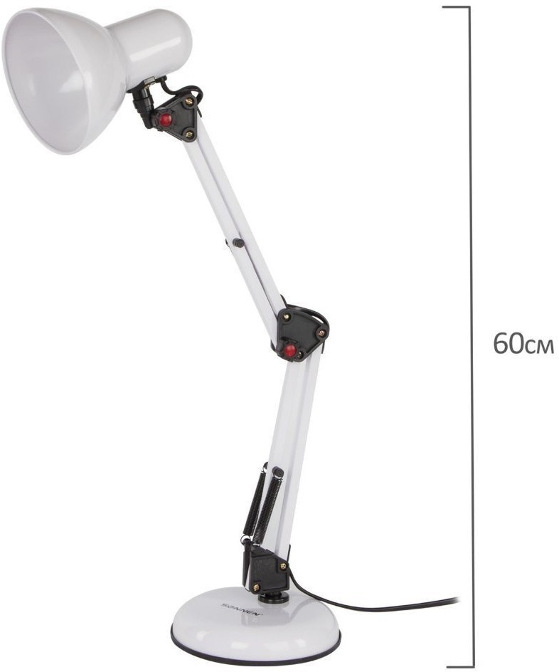 Лампа настольная Sonnen TL-007 на подставке/струбцине 235539 (73063)