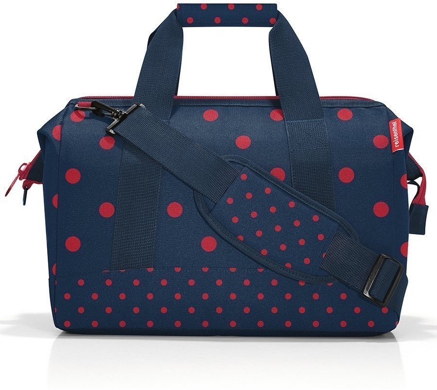 Сумка allrounder m mixed dots red (73075)