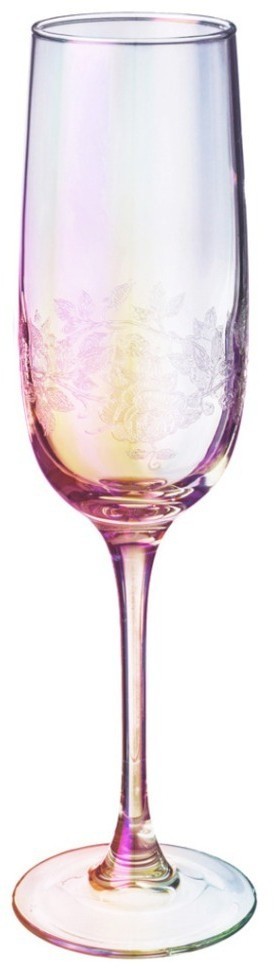Набор бокалов из 6-ти шт. "flower" лиловая дымка 175 мл Lefard (194-918)
