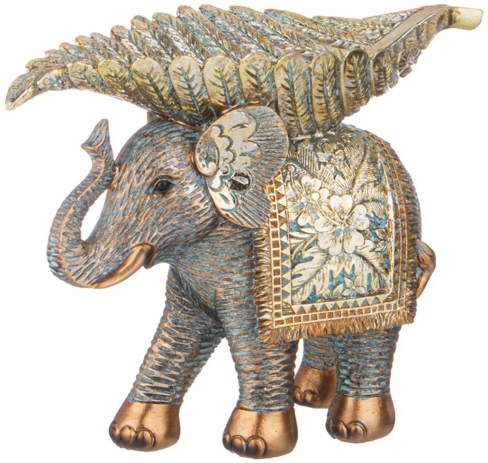 Фигурка декоративная "слон" 29,5х12,5х23см Lefard (146-1742)