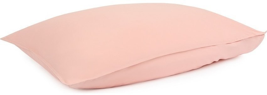 Набор из двух наволочек цвета пыльной розы из органического стираного хлопка из коллекции essential, 50х70 см (69387)