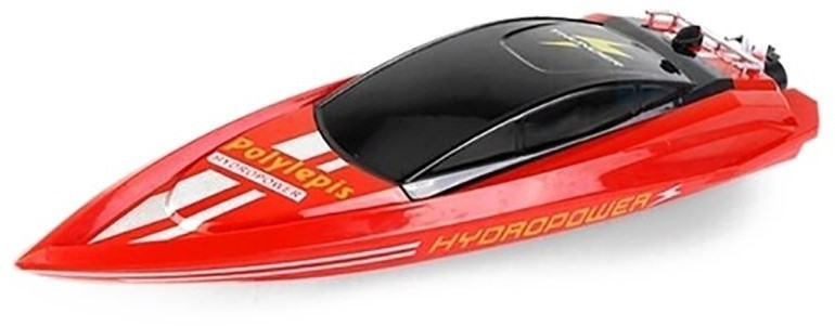 Радиоуправляемый катер с водяной помпой Red HydroJet (25 км/ч, 42 см) (HC807-RED)
