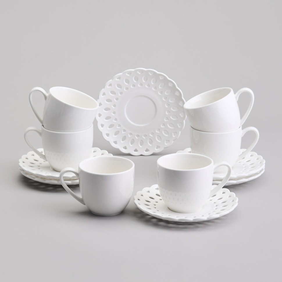 Набор чайный lefard "style" на 6 пер. 12 пр. 250 мл (441-037)